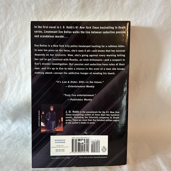 Author J.D. Robb - Paperback Book - "Naked In Death" - Picture 2 of 2